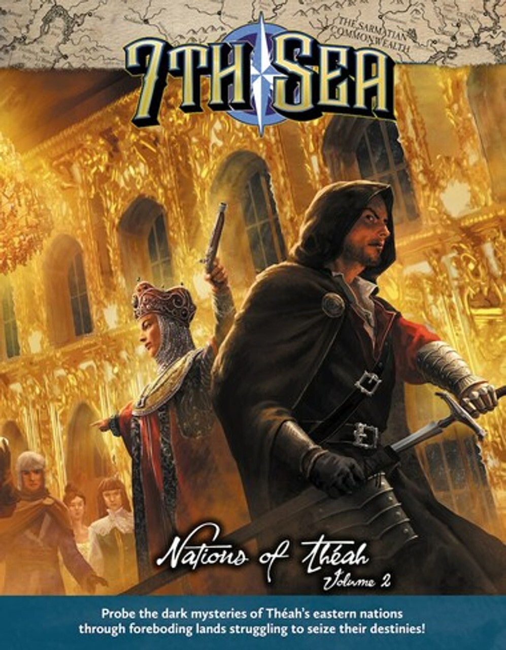 Ролевая игра 7th Sea RPG 2nd Edition: Nations of Theah Volume 2
Ролевая игра 7th Sea RPG 2nd Edition: Nations of Theah Volume 2