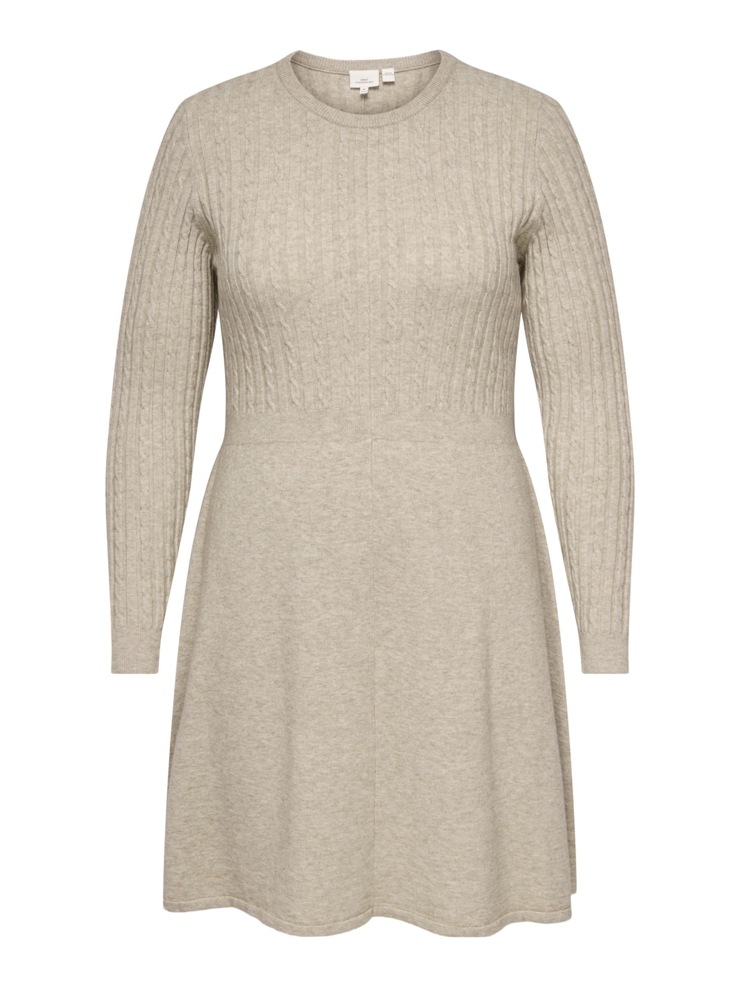 ONLY Carmakoma Вязаное платье 'CARFia' в светло-коричневом цвете
ONLY Carmakoma Вязаное платье 'CARFia' в светло-коричневом цвете