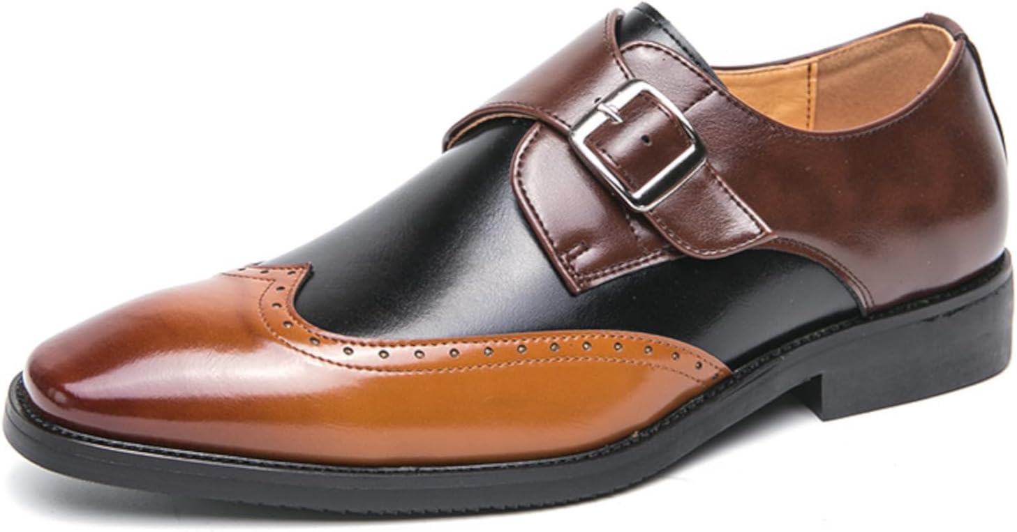 Мужские оксфорды слипоны из лоскутной кожи, модные броги с крыльями, двухцветные с ремешком-монахом, массивным каблуком, деловые туфли-лоаферы, с закругленным носком, на шнуровке, низкие, для формальной одежды и работы Neuugo, желтый
Мужские оксфорды слипоны из лоскутной кожи, модные броги с крыльями, двухцветные с ремешком-монахом, массивным каблуком, деловые туфли-лоаферы, с закругленным носком, на шнуровке, низкие, для формальной одежды и работы Neuugo, желтый