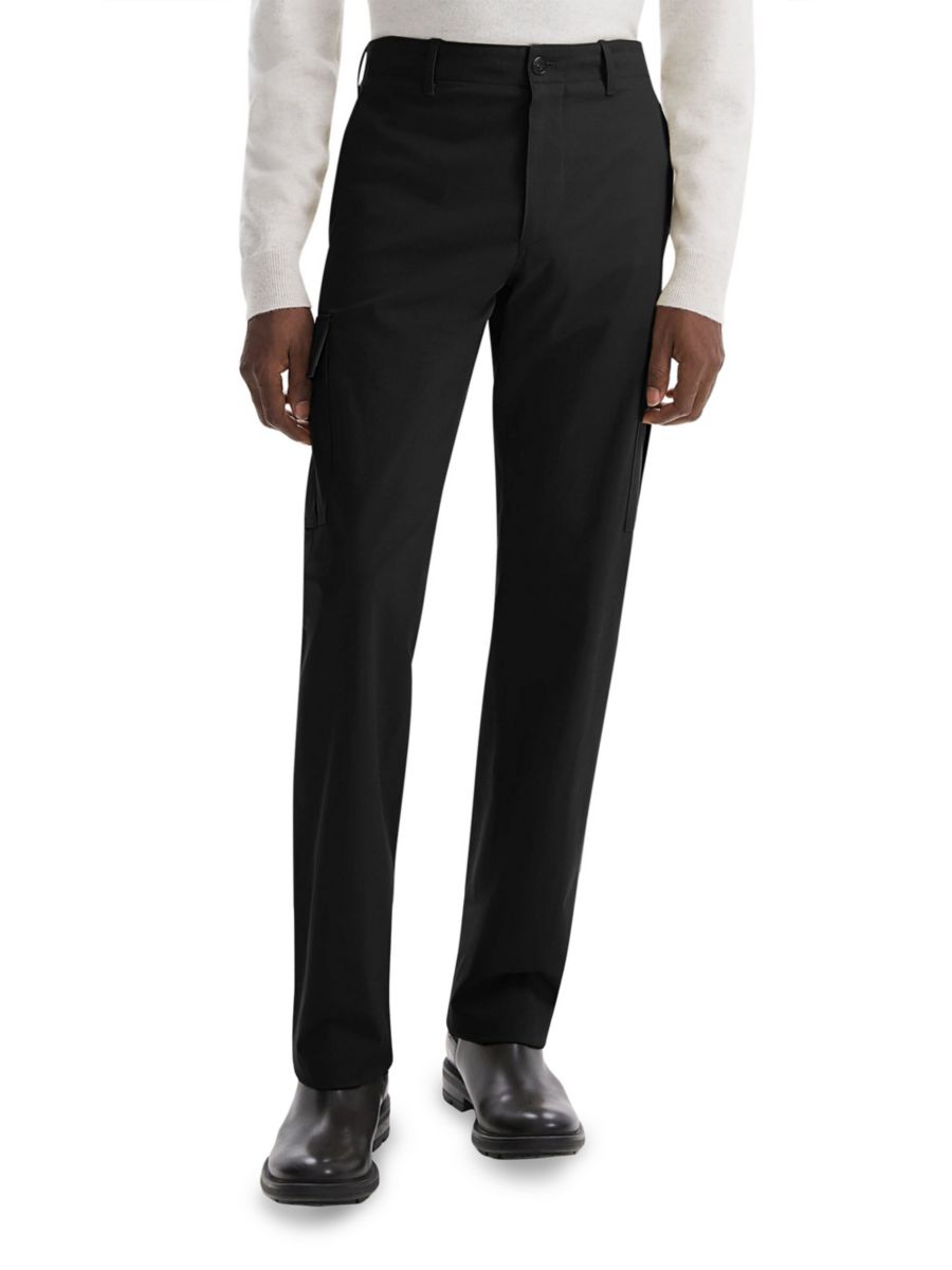 Брюки-карго из эластичного хлопка Theory, черный
Брюки-карго из эластичного хлопка Theory, черный