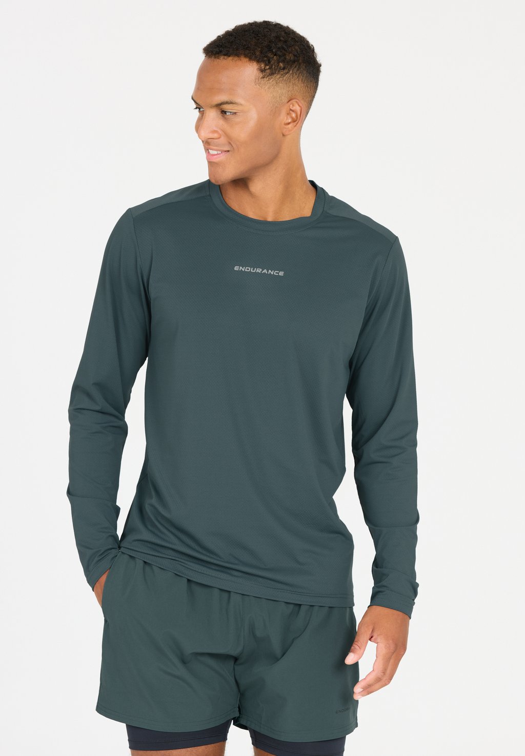 Топ с длинными рукавами Endurance, темно-зеленый
Топ с длинными рукавами Endurance, темно-зеленый