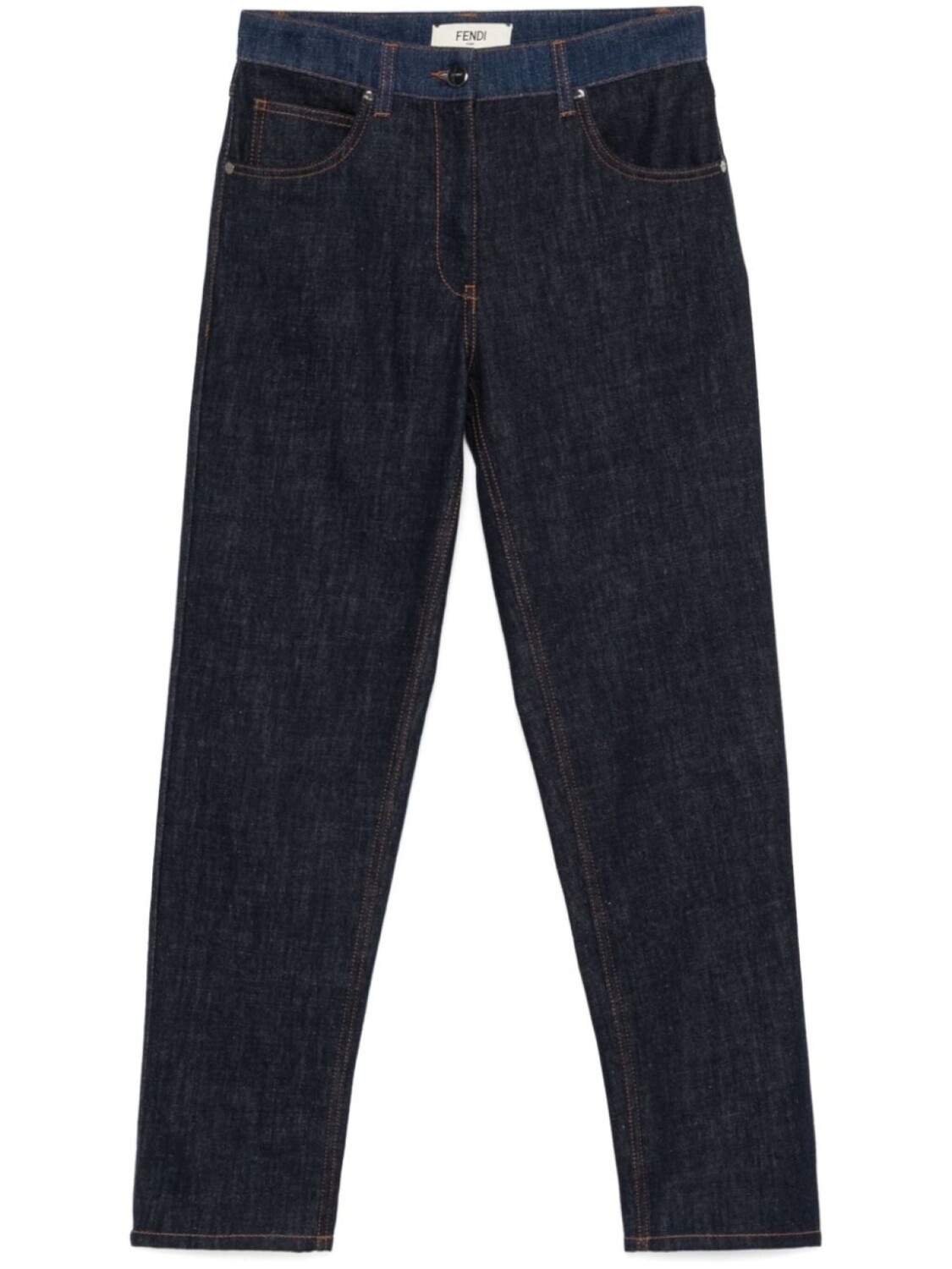 Джинсы в двух тонах FENDI, синий
Джинсы в двух тонах FENDI, синий