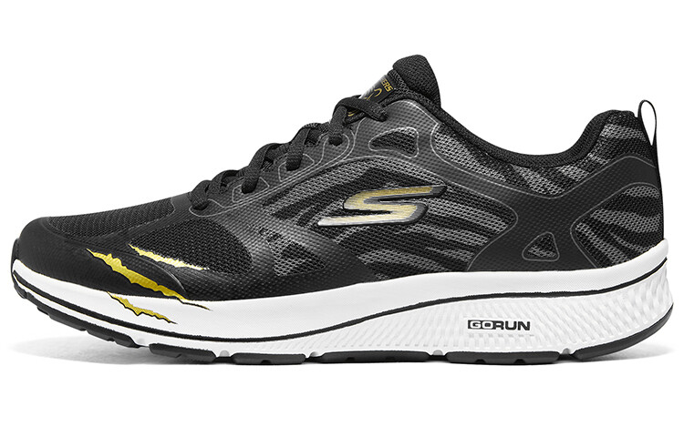 Кроссовки для бега на новый год мужские с низким верхом черные/золотые/BKGD Skechers
Кроссовки для бега на новый год мужские с низким верхом черные/золотые/BKGD Skechers