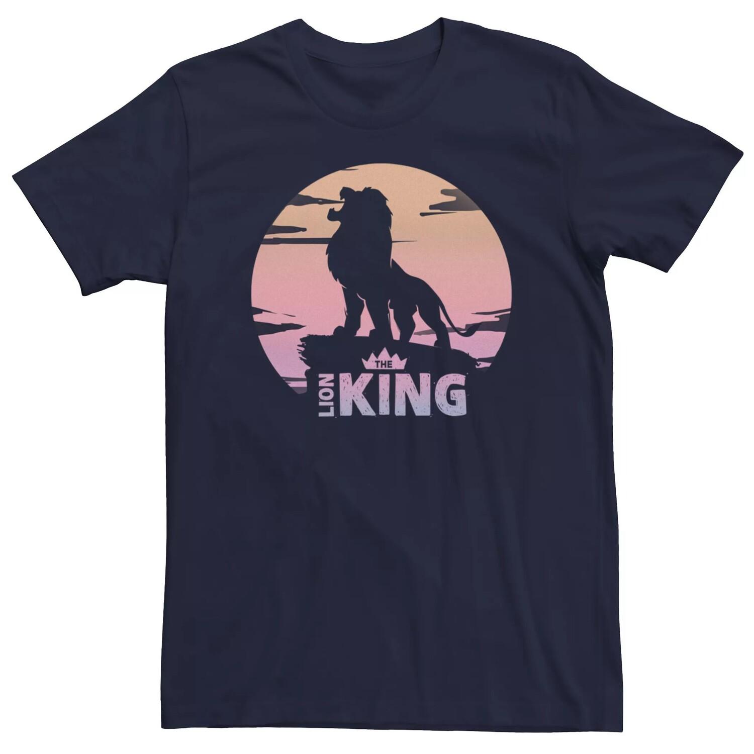 Мужская футболка с круглым логотипом Disney King Lion King Sunset Crown Licensed Character
Мужская футболка с круглым логотипом Disney King Lion King Sunset Crown Licensed Character