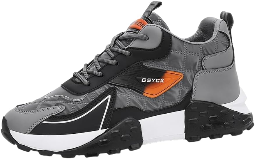 Мужские спортивные и повседневные кроссовки Hhhchpm с шнуровкой и цветной блокировкой, подходят для ежедневных прогулок на улице, серый
Мужские спортивные и повседневные кроссовки Hhhchpm с шнуровкой и цветной блокировкой, подходят для ежедневных прогулок на улице, серый