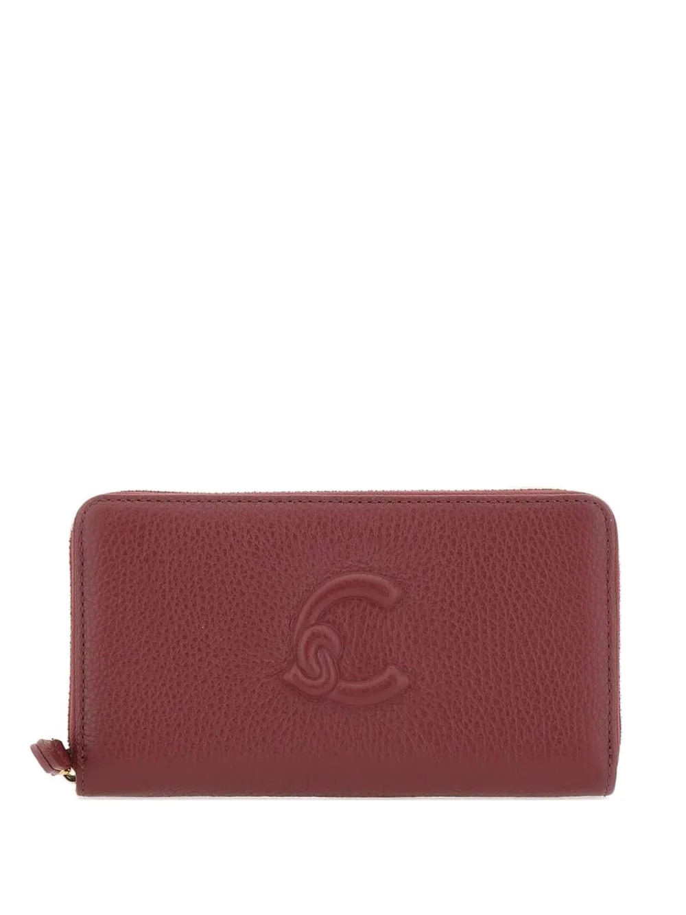 Кошелек на молнии с тисненым логотипом Coccinelle, красный
Кошелек на молнии с тисненым логотипом Coccinelle, красный