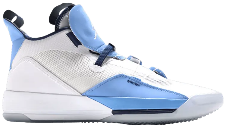 Кроссовки Air Jordan 33 'UNC Home' PE, белый
Кроссовки Air Jordan 33 'UNC Home' PE, белый