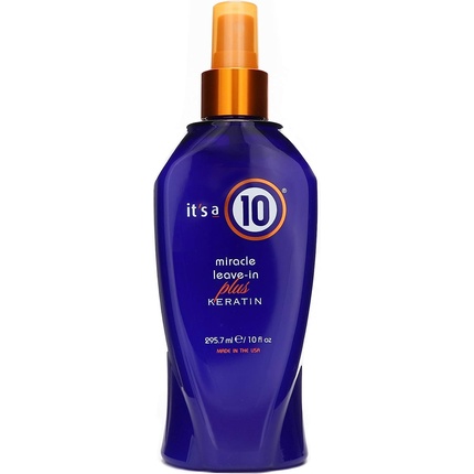Средство для волос It's A 10 Miracle Leave-in Conditioner Plus Keratin with Earplugs 4cm Black
Средство для волос It's A 10 Miracle Leave-in Conditioner Plus Keratin with Earplugs 4cm Black