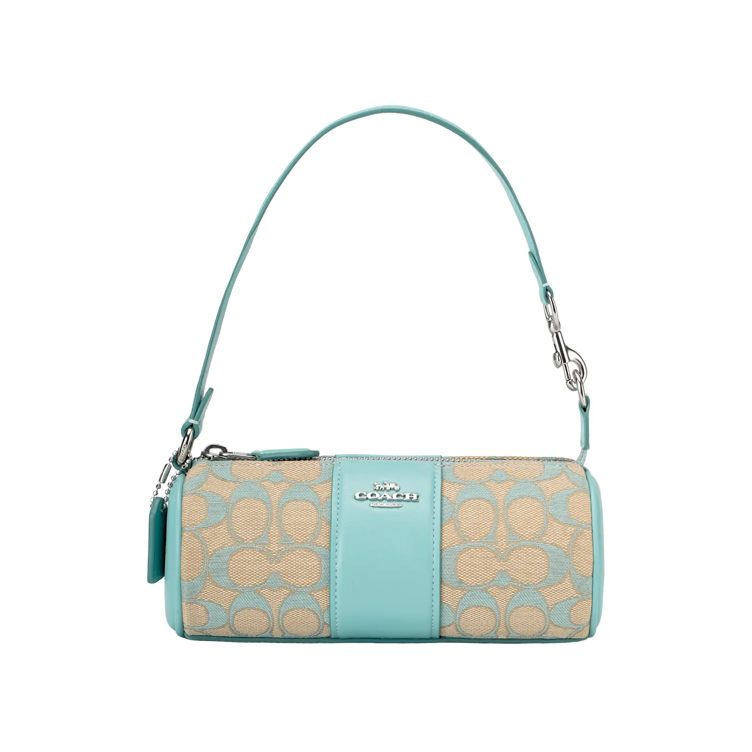 COACH Нолита Тканевая с кожаной отделкой одноплечевая сумка малого размера женская зеленая мультиколор
COACH Нолита Тканевая с кожаной отделкой одноплечевая сумка малого размера женская зеленая мультиколор