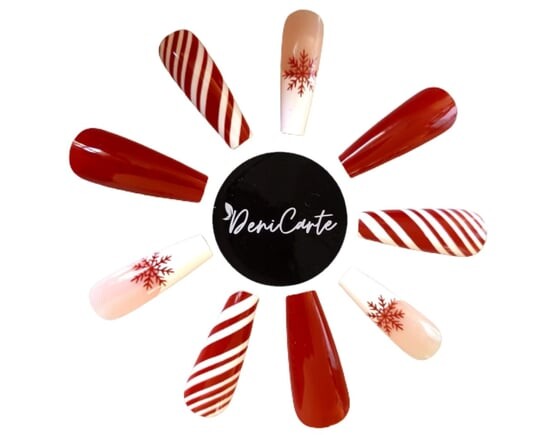 Искусственные ногти «Рождественская зима», 24 шт. Deni Carte
Искусственные ногти «Рождественская зима», 24 шт. Deni Carte