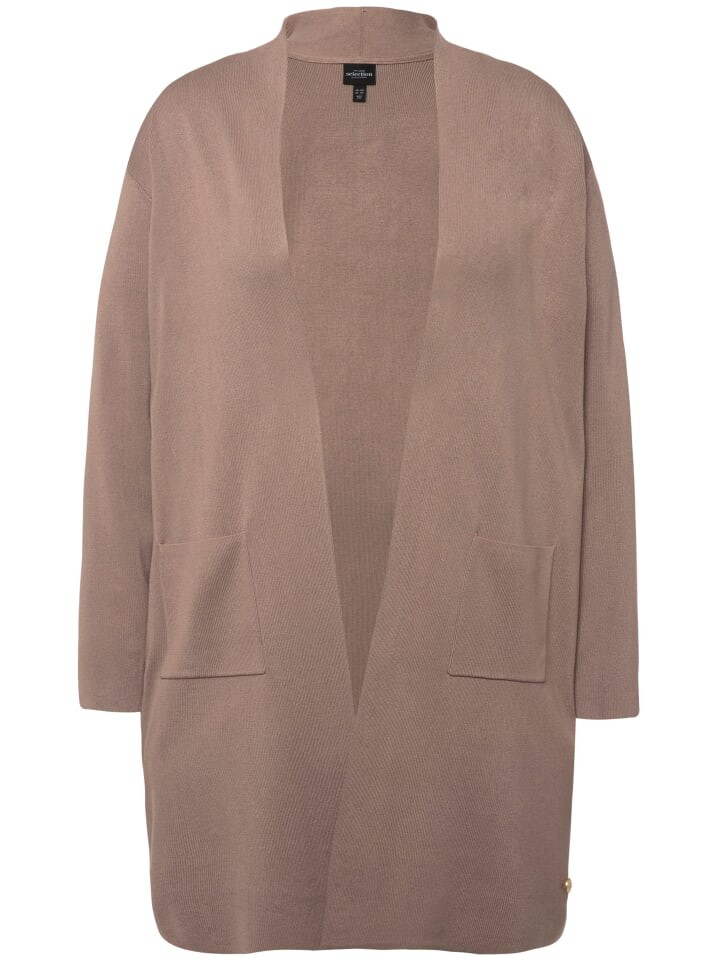 Кардиган Ulla Popken Jacke, песочный
Кардиган Ulla Popken Jacke, песочный