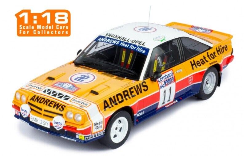 Ixo Models Opel Manta B 400 #11 Rac Rally 1985 1:18 18Rmc099.
Ixo Models Opel Manta B 400 #11 Rac Rally 1985 1:18 18Rmc099.