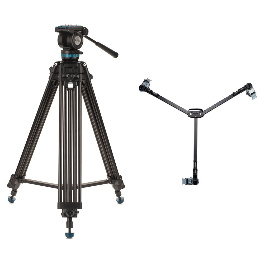 Комплект видеоголовки, штатива и тележки Benro KH25PC
Комплект видеоголовки, штатива и тележки Benro KH25PC