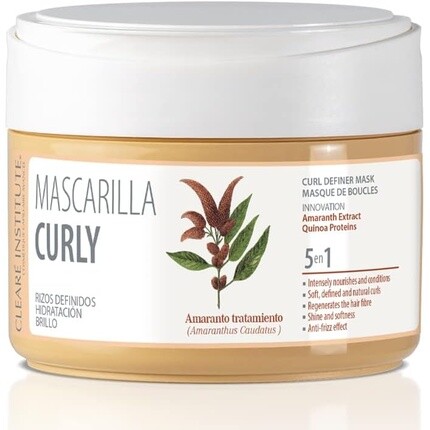 Маска для вьющихся волос Clearé Institute питает и придает объем кудрям 300 мл
Маска для вьющихся волос Clearé Institute питает и придает объем кудрям 300 мл