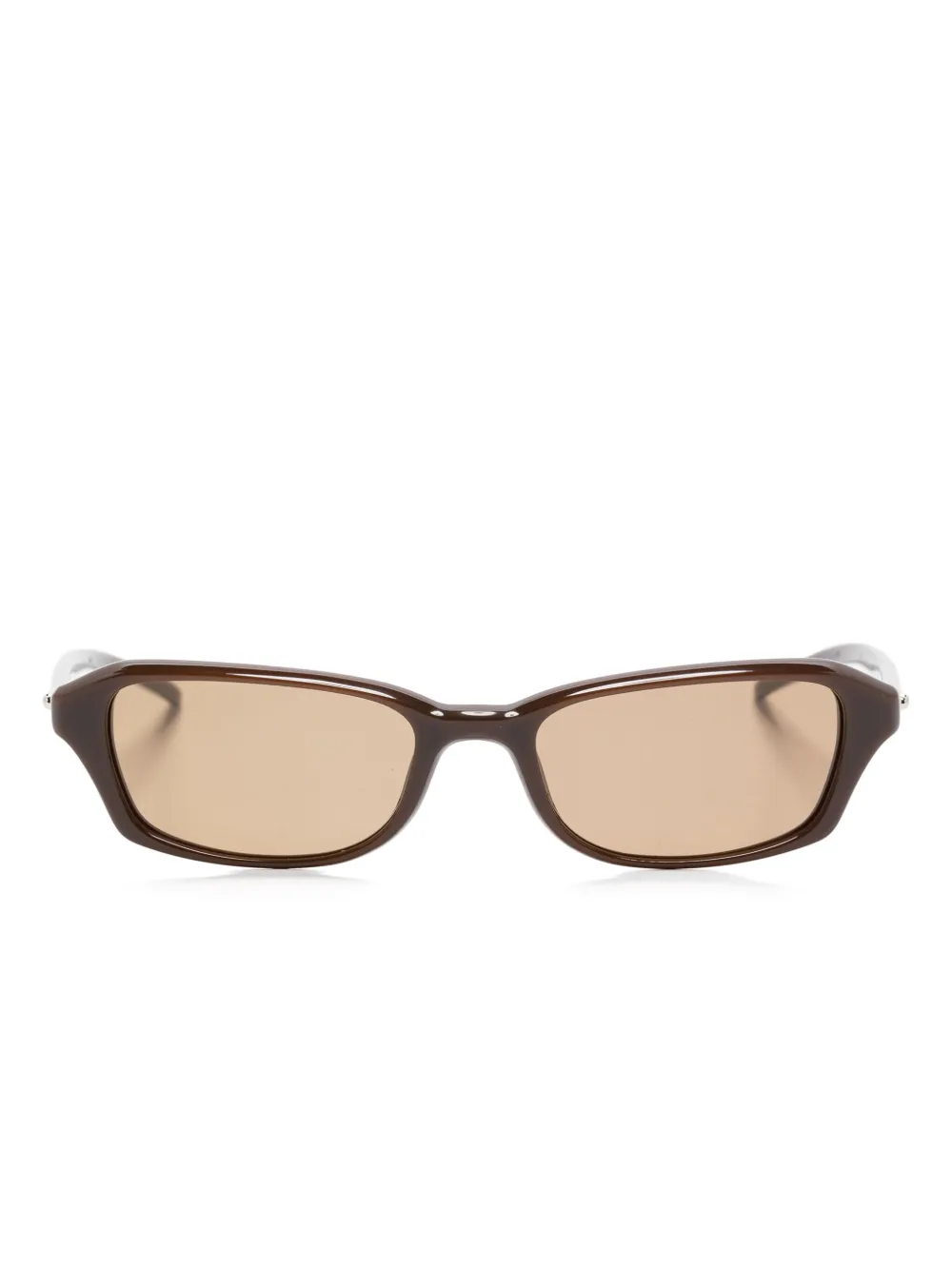 Солнцезащитные очки в прямоугольной оправе Chimi, коричневый
Солнцезащитные очки в прямоугольной оправе Chimi, коричневый