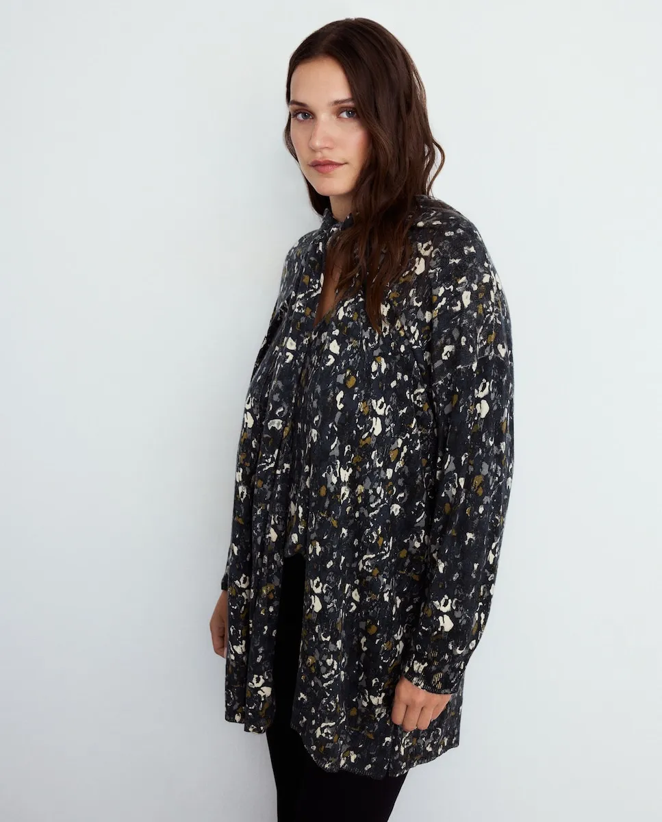 Женский джемпер с принтом и V-образным вырезом Couchel, зеленый
Женский джемпер с принтом и V-образным вырезом Couchel, зеленый