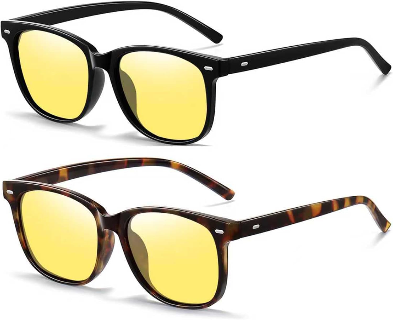 Женские поляризованные солнцезащитные очки HAOLOTA, классические круглые солнцезащитные очки для вождения, рыбалки, легкие, с защитой от УФ-излучения UV400, Nv02 2pcs Black+tortoise / Night Vision Lens
Женские поляризованные солнцезащитные очки HAOLOTA, классические круглые солнцезащитные очки для вождения, рыбалки, легкие, с защитой от УФ-излучения UV400, Nv02 2pcs Black+tortoise / Night Vision Lens