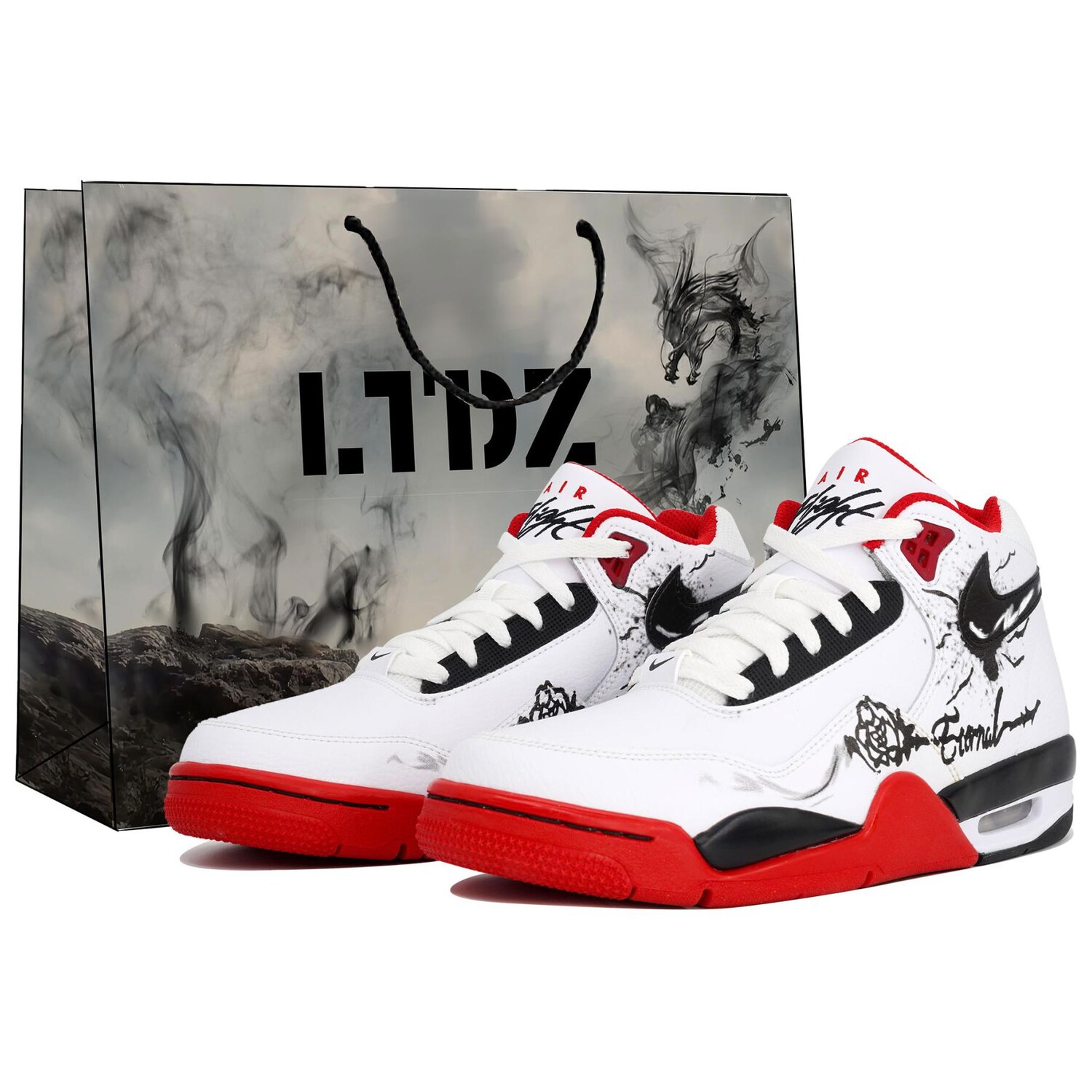 Баскетбольные кроссовки Flight Legacy Vintage унисекс среднего размера, красный Nike
Баскетбольные кроссовки Flight Legacy Vintage унисекс среднего размера, красный Nike
