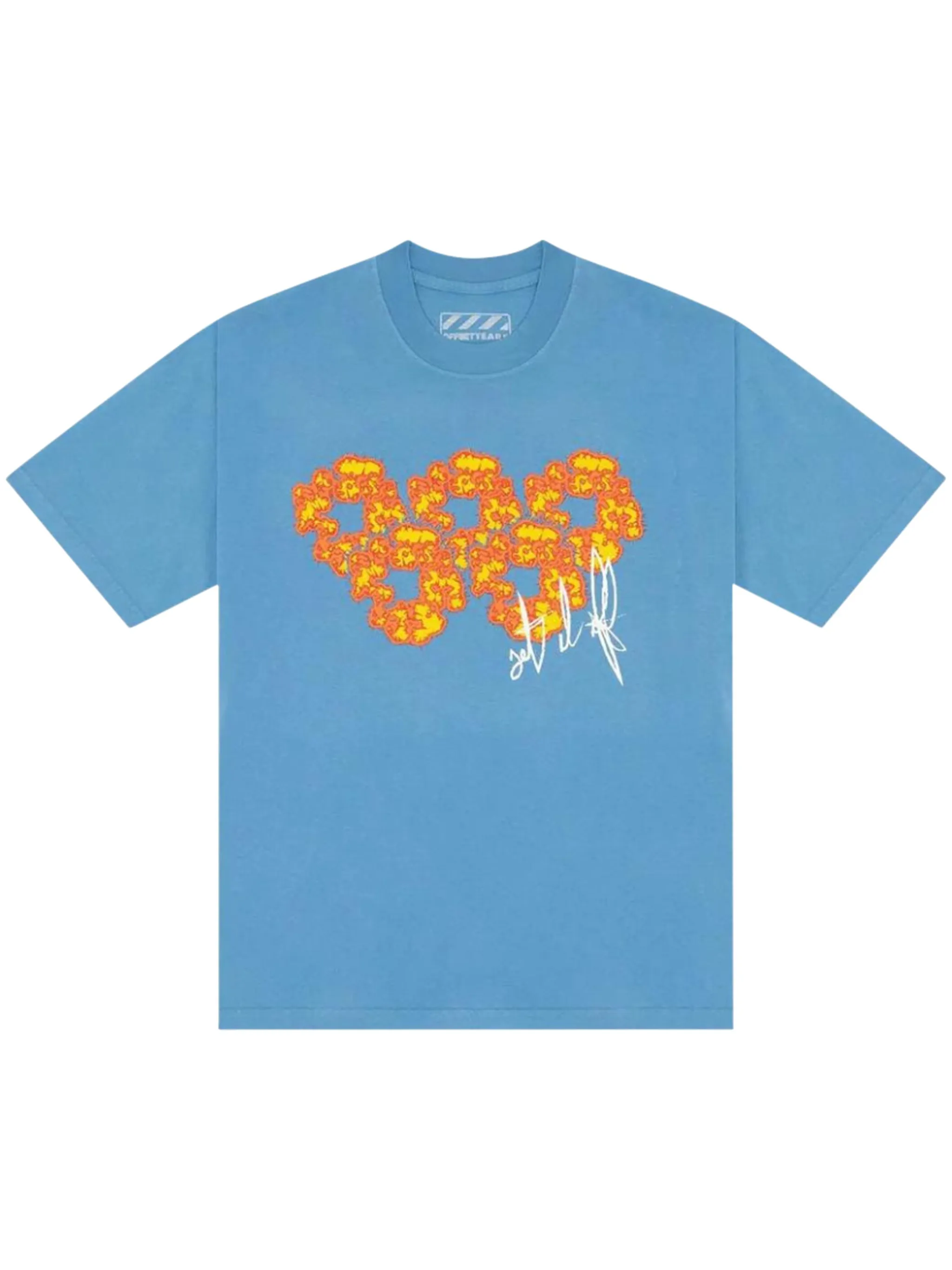 Футболка Set It Off #4 из коллаборации с Offset Denim Tears, синий
Футболка Set It Off #4 из коллаборации с Offset Denim Tears, синий