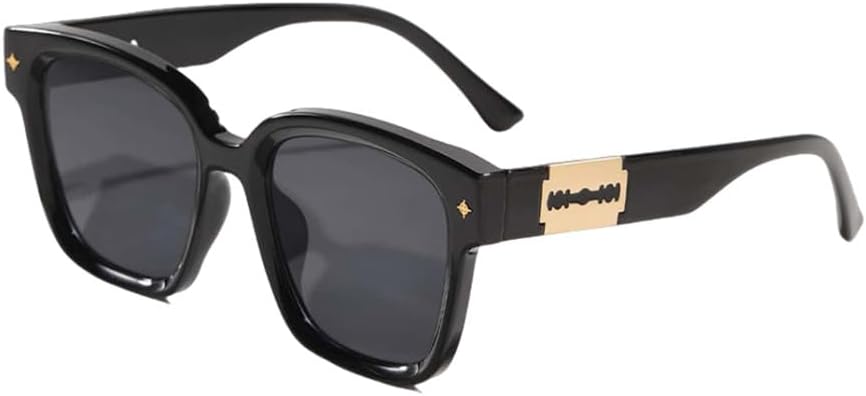 Модные солнцезащитные очки с заклепками для мужчин и женщин, солнцезащитные очки для женщин с защитой от УФ-излучения UV400 (черно-серые, один размер) LXLHWN, Black Grey
Модные солнцезащитные очки с заклепками для мужчин и женщин, солнцезащитные очки для женщин с защитой от УФ-излучения UV400 (черно-серые, один размер) LXLHWN, Black Grey