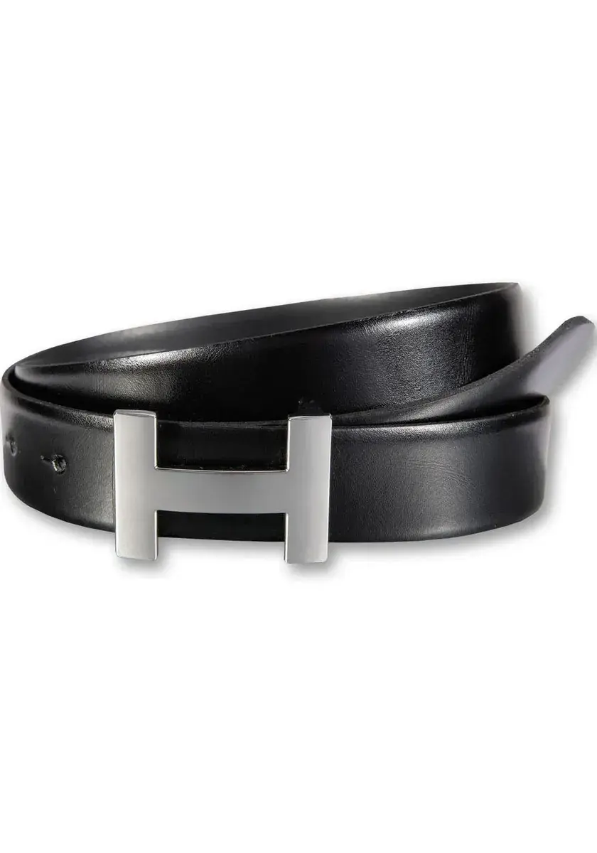 Кожаный ремень Silbergift с эксклюзивной дизайнерской застежкой, черный
Кожаный ремень Silbergift с эксклюзивной дизайнерской застежкой, черный