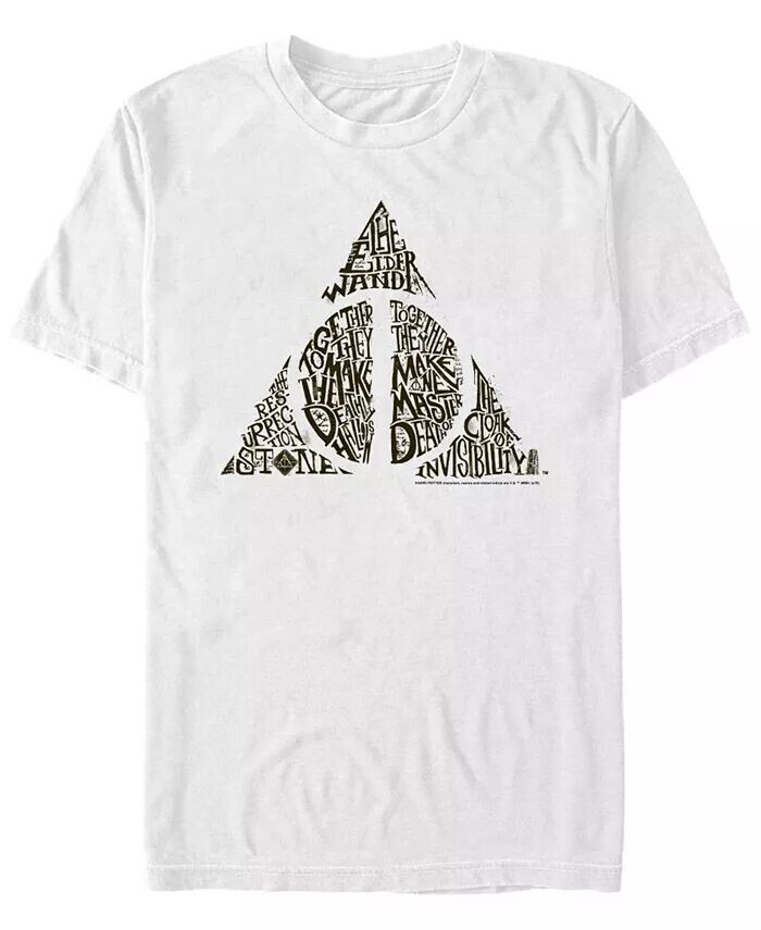 Мужская футболка с короткими рукавами и символом Гарри Поттера «Дары смерти» Fifth Sun
Мужская футболка с короткими рукавами и символом Гарри Поттера «Дары смерти» Fifth Sun