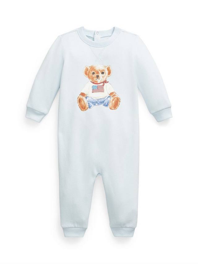 Детский комбинезон с медвежонком Polo Ralph Lauren, Breryl Blue
Детский комбинезон с медвежонком Polo Ralph Lauren, Breryl Blue