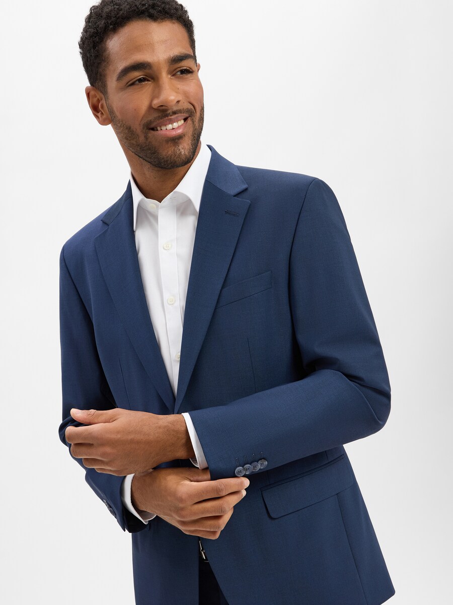 Деловой пиджак прямого кроя HECHTER PARIS, индиго
Деловой пиджак прямого кроя HECHTER PARIS, индиго