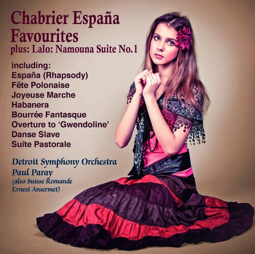 CD диск Detroit Symphony Orchestra / Paray, Paul: Espana ! Chabrier Favourites +Lalo : Namouna Suite No.1
CD диск Detroit Symphony Orchestra / Paray, Paul: Espana ! Chabrier Favourites +Lalo : Namouna Suite No.1