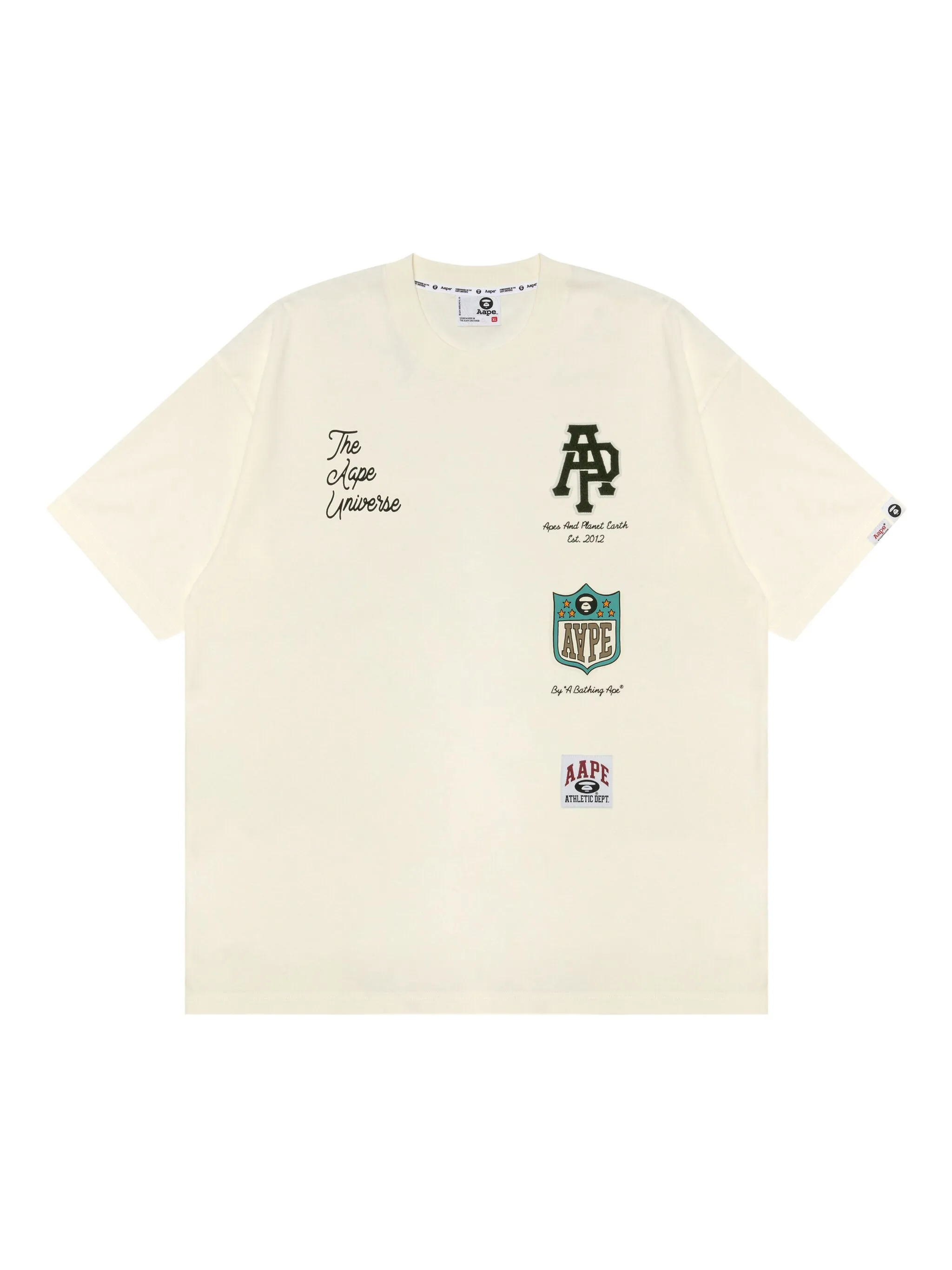 Футболка с нашивкой Aape By A Bathing Ape, белый
Футболка с нашивкой Aape By A Bathing Ape, белый