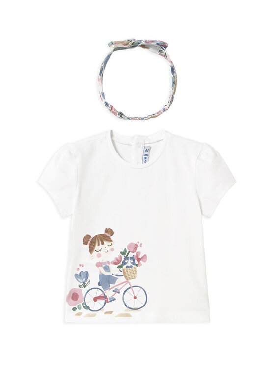 Футболка обычного кроя 1044 Mayoral, белый
Футболка обычного кроя 1044 Mayoral, белый