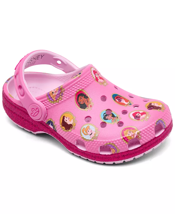 Детские классические кроксы Disney Princess для девочек от Finish Line Crocs, розовый
Детские классические кроксы Disney Princess для девочек от Finish Line Crocs, розовый