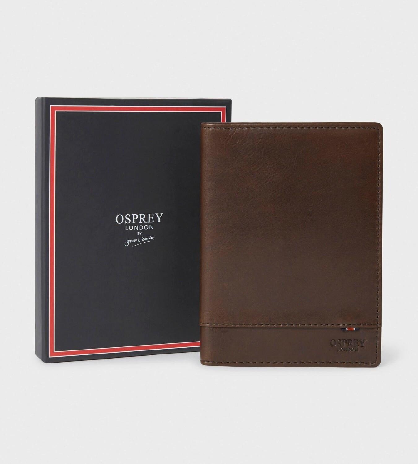 Кожаная обложка на паспорт «Лондон» OSPREY LONDON, коричневый
Кожаная обложка на паспорт «Лондон» OSPREY LONDON, коричневый