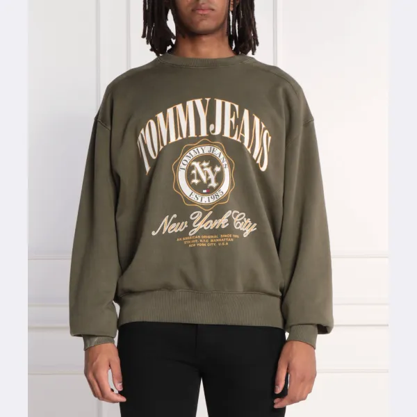 Толстовка обычного кроя Tjm boxy luxe varsity Crew Tommy Hilfiger, зеленый
Толстовка обычного кроя Tjm boxy luxe varsity Crew Tommy Hilfiger, зеленый