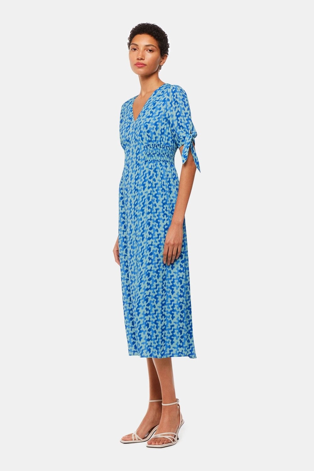 Платье миди дымчато-кораллового цвета Whistles, синий
Платье миди дымчато-кораллового цвета Whistles, синий