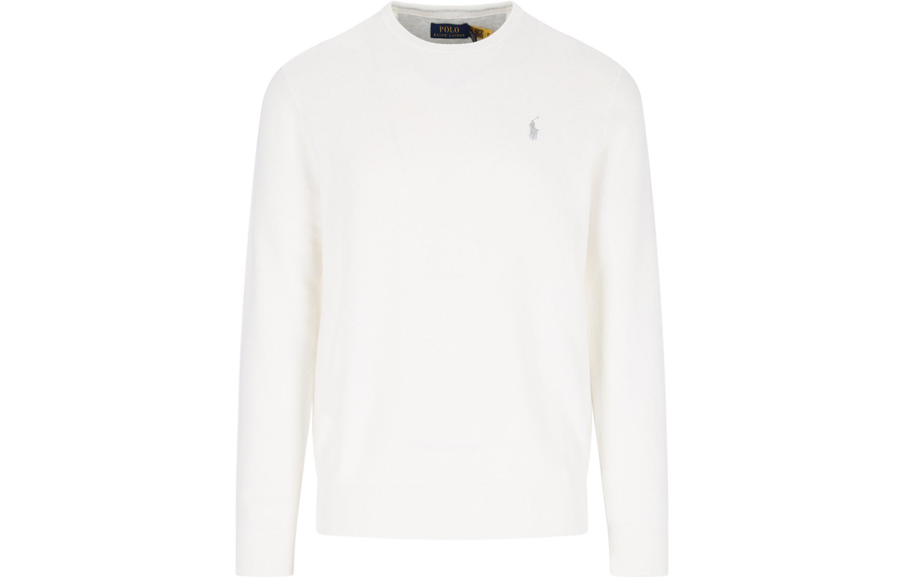 Свитер с вышитым логотипом Polo Ralph Lauren, белый
Свитер с вышитым логотипом Polo Ralph Lauren, белый