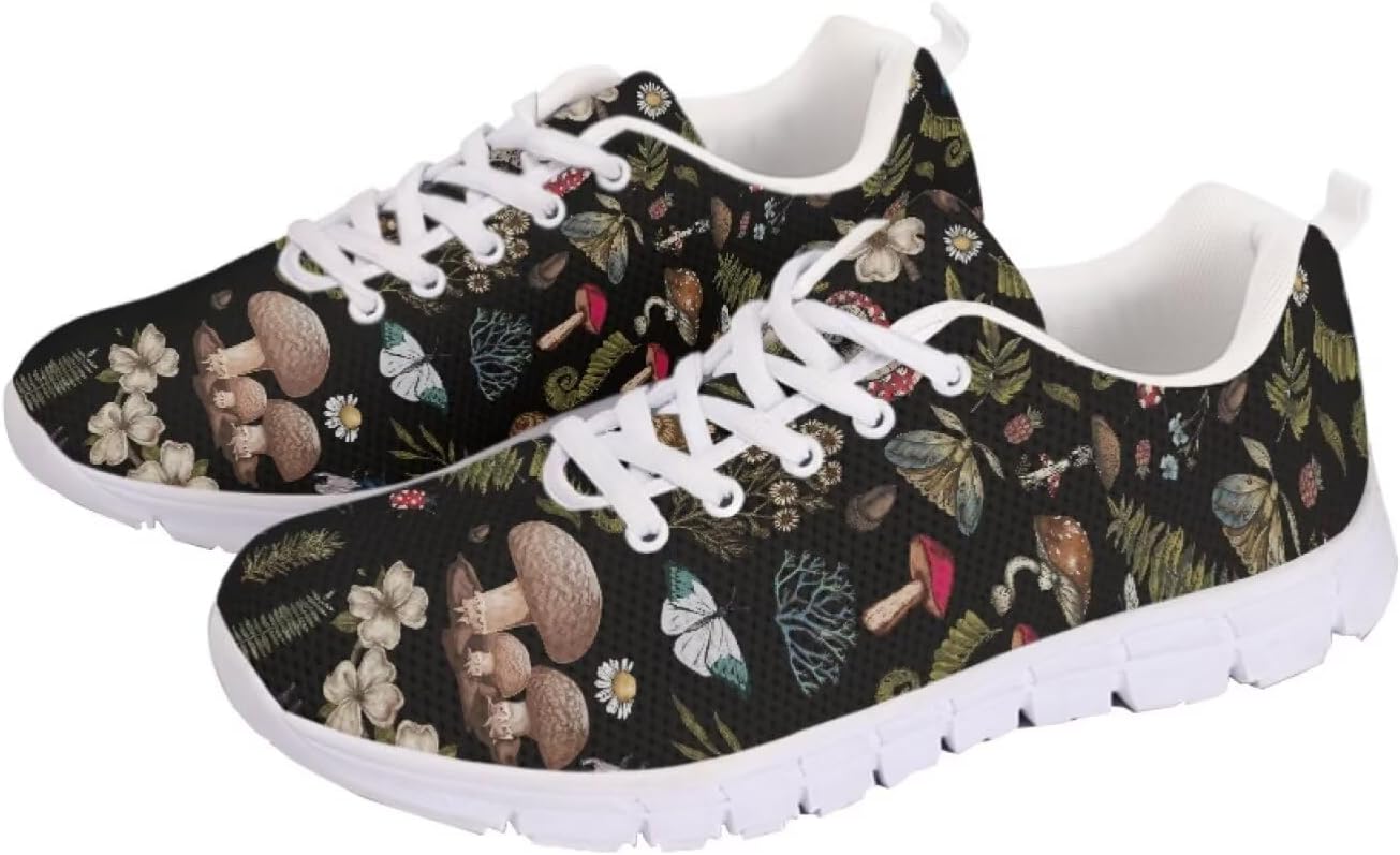 Мужские и женские беговые кроссовки для шоссе, тенниса, ходьбы, походов. Кроссовки на шнуровке для тренировок, спортзала, легкие спортивные кроссовки Getelinseng, Retro Cottagecore Mushroom
Мужские и женские беговые кроссовки для шоссе, тенниса, ходьбы, походов. Кроссовки на шнуровке для тренировок, спортзала, легкие спортивные кроссовки Getelinseng, Retro Cottagecore Mushroom