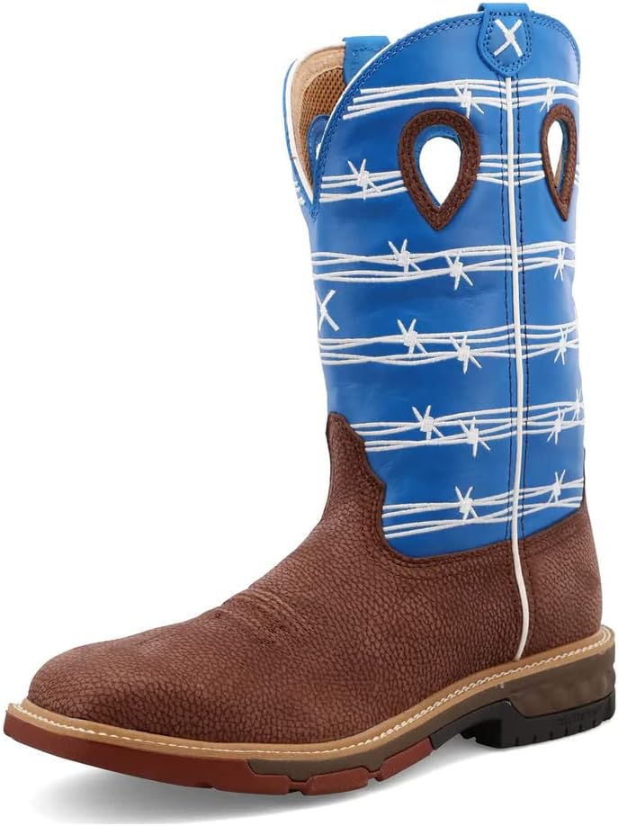 Ботинки Twisted X Mens 12 с металлическим носком в западном стиле, бордовый/небесно-голубой
Ботинки Twisted X Mens 12 с металлическим носком в западном стиле, бордовый/небесно-голубой