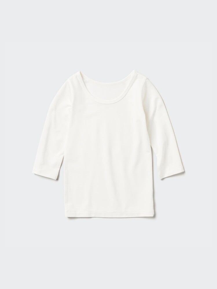 Футболка HeatTech для малышей с круглым вырезом Uniqlo, цвет 01 белый
Футболка HeatTech для малышей с круглым вырезом Uniqlo, цвет 01 белый