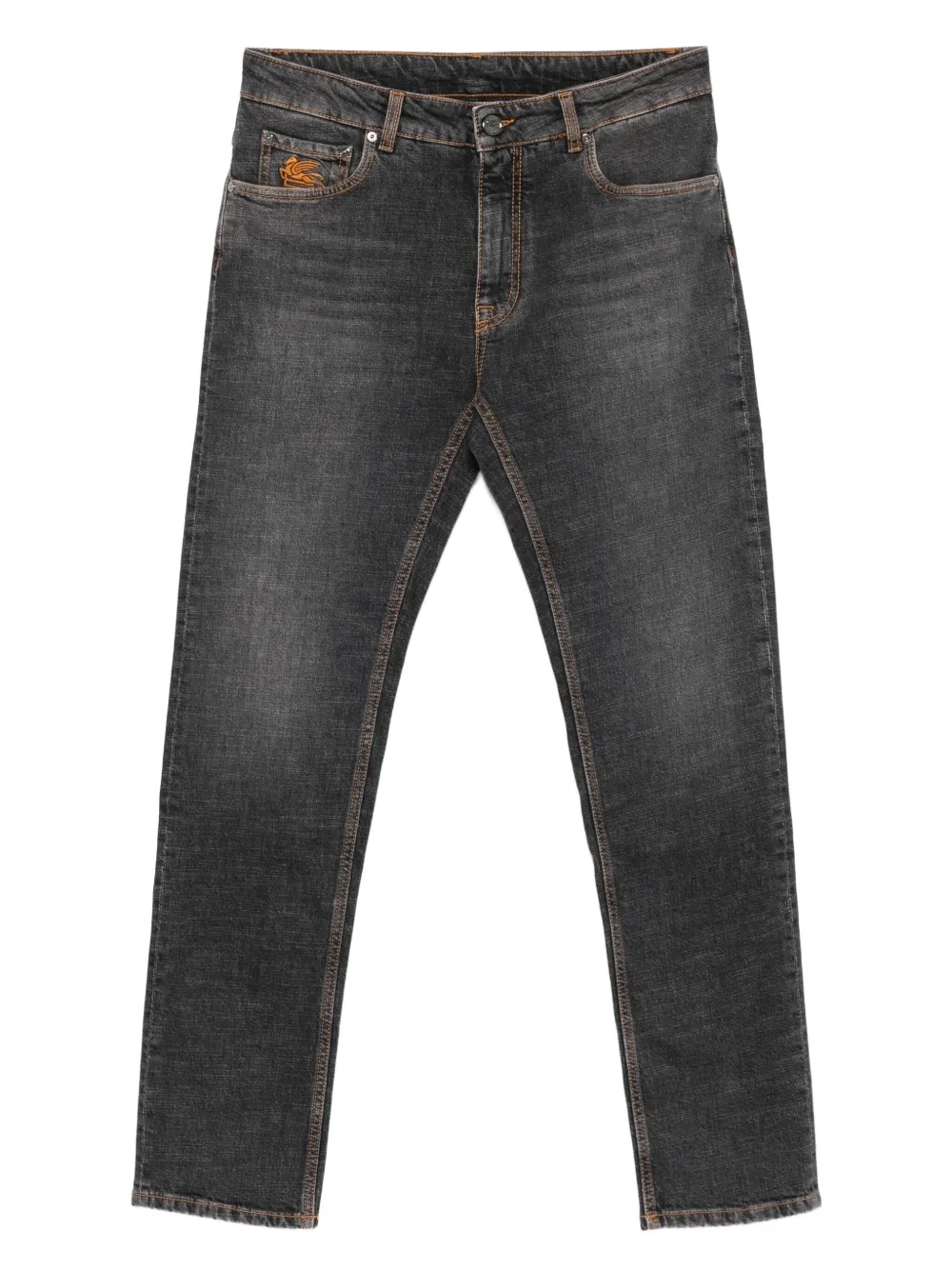 Джинсы с вышитым логотипом ETRO, серый
Джинсы с вышитым логотипом ETRO, серый