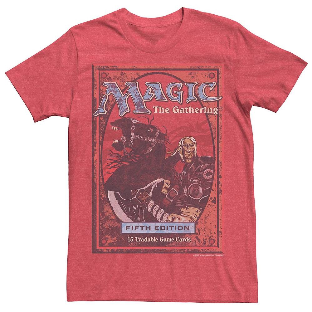 Мужская футболка-карточка Magic: The Gathering Fifth Edition Licensed Character, цвет Red Heather
Мужская футболка-карточка Magic: The Gathering Fifth Edition Licensed Character, цвет Red Heather