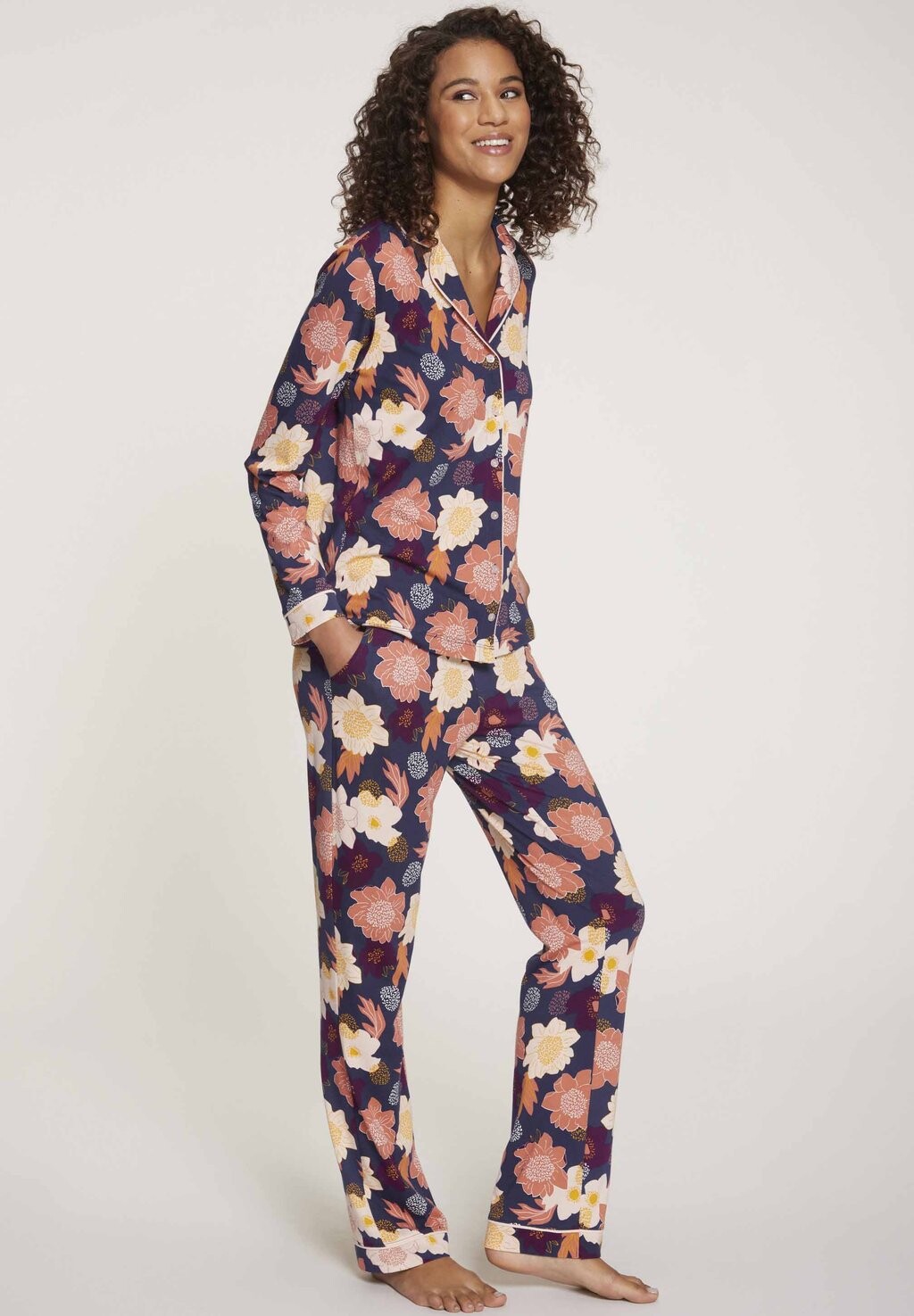 Пижамный комплект Vivance, темно-синий 
Пижамный комплект Vivance, темно-синий