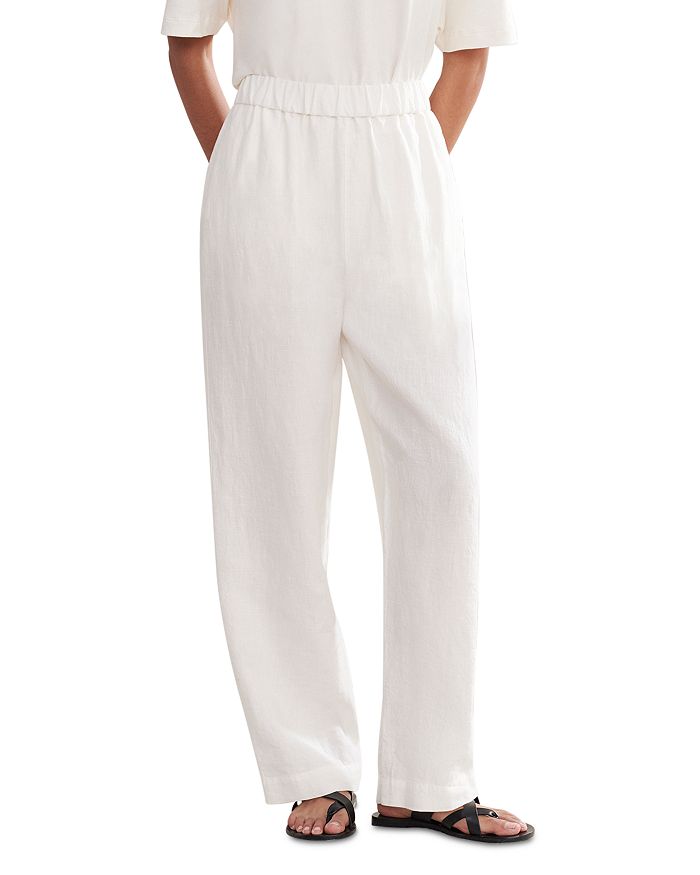 Льняные брюки Logan Jenni Kayne, слоновая кость/кремовый
Льняные брюки Logan Jenni Kayne, слоновая кость/кремовый