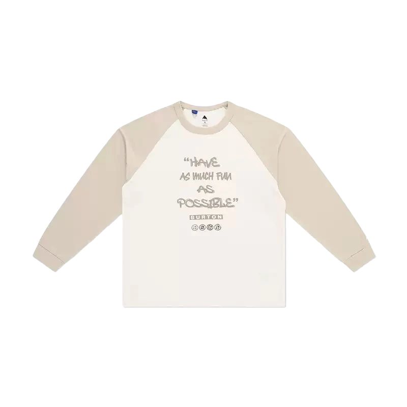 SS25 ADFJ SLOGAN Свитшот Unisex BURTON, бежевый
SS25 ADFJ SLOGAN Свитшот Unisex BURTON, бежевый