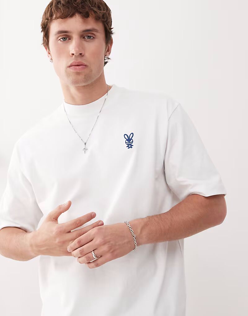 Футболка свободного кроя для будних дней с вышитым рисунком спереди белого цвета Weekday
Футболка свободного кроя для будних дней с вышитым рисунком спереди белого цвета Weekday