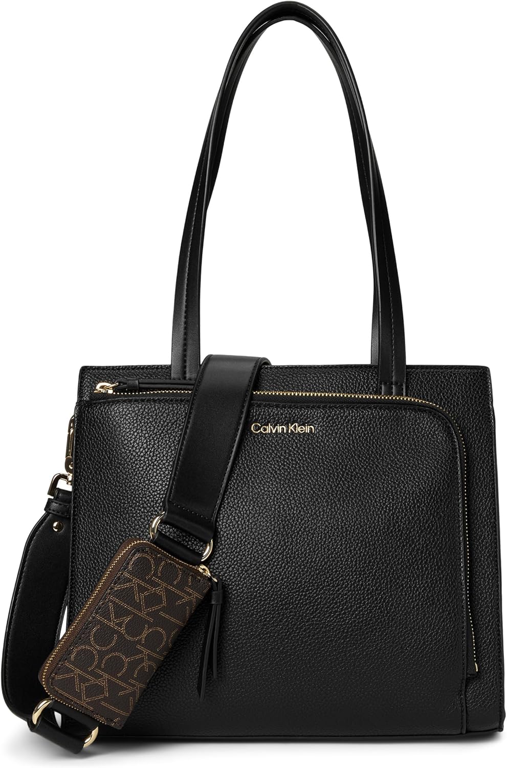 Сумка-тоут Calvin Klein Bay, Black/Brown/Khaki
Сумка-тоут Calvin Klein Bay, Black/Brown/Khaki