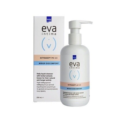 Eva Intima Extrasept pH 3.5 ежедневное жидкое вагинальное очищающее средство 250 мл Intermed
Eva Intima Extrasept pH 3.5 ежедневное жидкое вагинальное очищающее средство 250 мл Intermed
