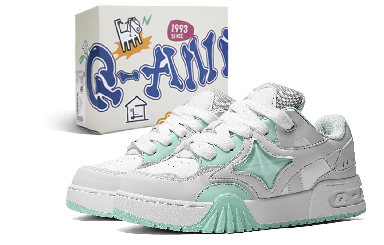 Q-AND Кроссовки Q and Slip Resistant с противоскользящей подошвой и амортизацией, увеличивающие рост, низкие, унисекс, цвет Magic Gray/Diamond Green, цвет Magic Gray/Diamond Green
Q-AND Кроссовки Q and Slip Resistant с противоскользящей подошвой и амортизацией, увеличивающие рост, низкие, унисекс, цвет Magic Gray/Diamond Green, цвет Magic Gray/Diamond Green