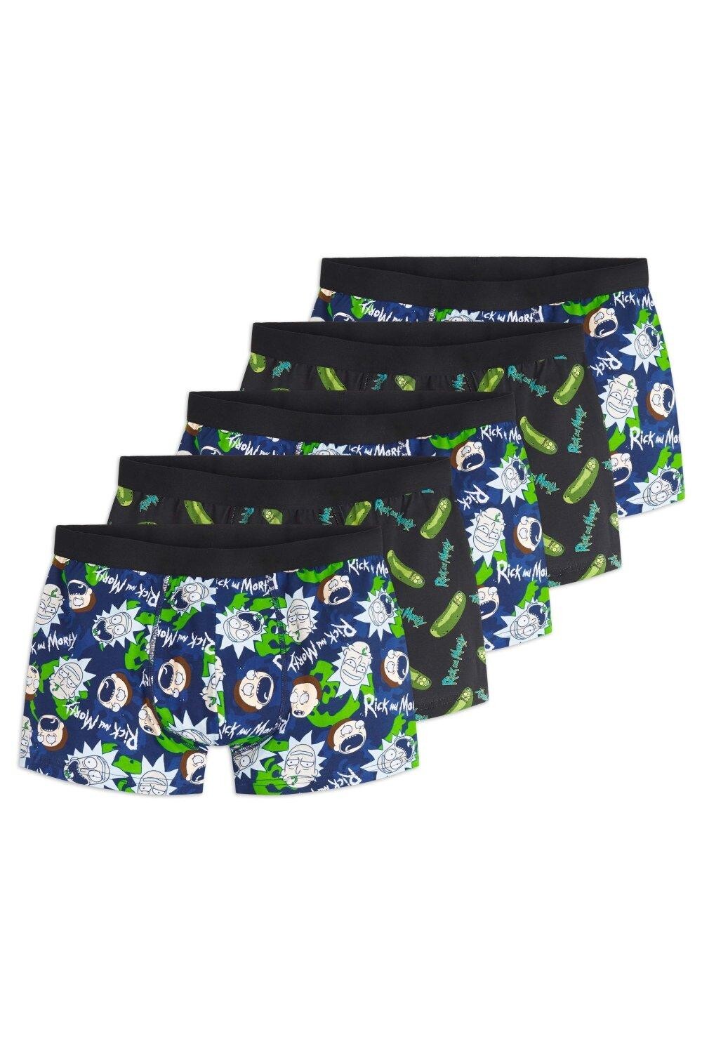 5 упаковок плавок Rick & Morty, мультиколор
5 упаковок плавок Rick & Morty, мультиколор