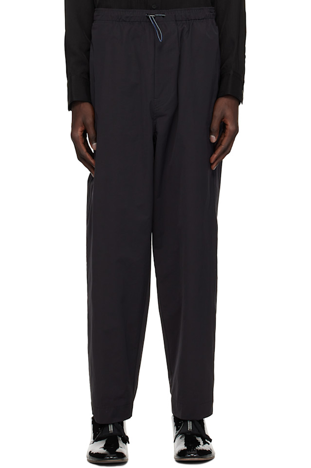 Хлопковые брюки из полиэстера в рубчик Toga Virilis, черный
Хлопковые брюки из полиэстера в рубчик Toga Virilis, черный